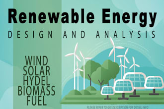 be your renewable energy consultant and technical writer
