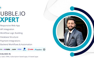 create your professional bubble io app, mvp expert
