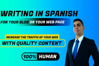 write an original SEO content in spanish for blog wordpress