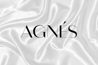 luxury minimalist fashion logo and brand identity