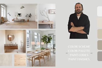 propose two colour schemes for your space