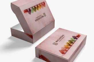 do food packaging designs, 3d mockup for your brand