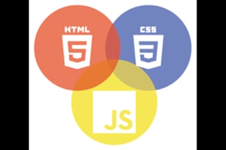professional frontend web developer HTML CSS javascript and jquery expert