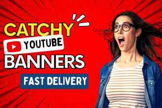 design an outstanding youtube banner and twitch banner
