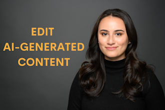 edit and rewrite your ai generated content
