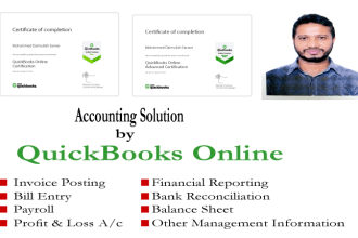 do accounting work with quick books