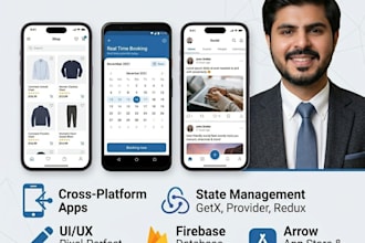 fix improve or build flutter and react native mobile apps
