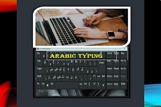 type arabic handwritten manuscript, book into ms word, pdf,word,docx