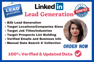 do linkedin lead generation, b2b leads, emails list building