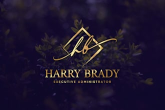 do trendy handwriting, signature and cursive logo design