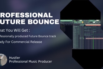 be your ghost producer, future bounce music producer