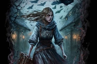 do fantasy or romance book cover