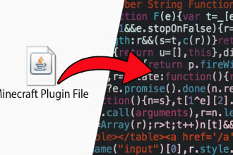 develop minecraft spigot plugin for your server