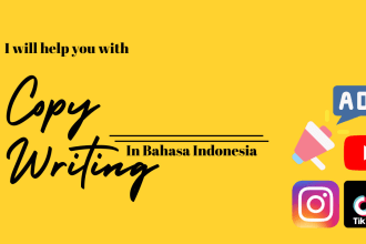 do copywriting, in bahasa indonesia for ads