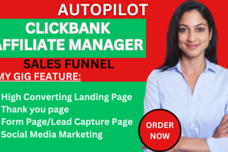 be your clickbank affiliate manager, amazon affiliate marketing sales funnel