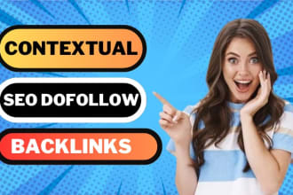 build contextual seo dofollow backlinks