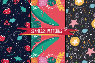 design unique seamless graffiti and doodle patterns