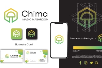 design business logo and rebrand your company with a complete branding kit