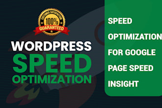 speed up wordpress website for google pagespeed insights