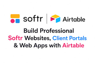 build professional softr websites, client portals and web apps with airtable
