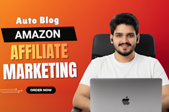 create amazon affiliate marketing autopilot website with autoblog