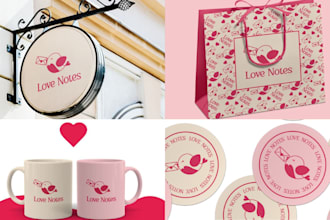 create cute brand identity designs