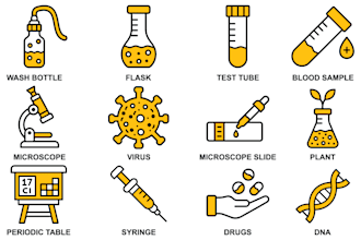design a set of crisp modern line icons