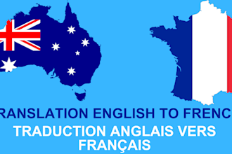 translate english to french and vice versa