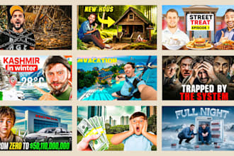 design amazing and viral youtube thumbnail