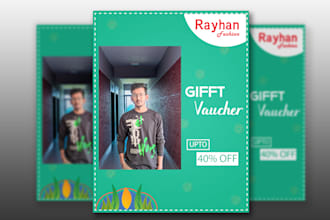 design fashion flyers, posters, brochure and banners