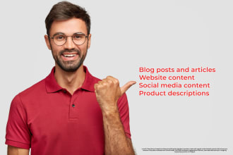 do SEO article writing , website content or blog writing