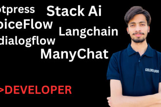 be your ai powered botpress, voiceflow and stack ai chatbot developer