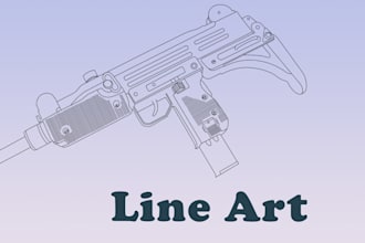 do line art from image