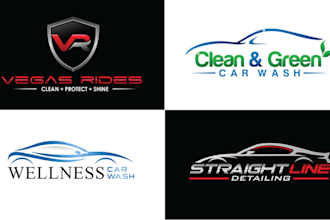 do design a pressure washing, car washing and cleaning logo