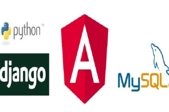create a full stack website using django, python and more