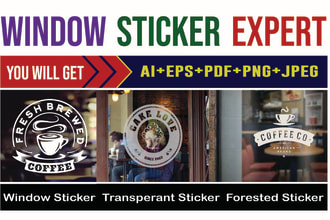 creative real estate billboard, window graphics, signage