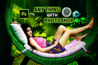 do professional photoshop manipulation, and photo editing