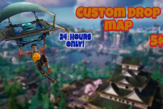 make a custom fortnite dropmap in under 24hrs c6 s3