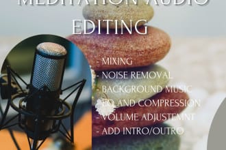 transform your guided meditation with pro audio editing