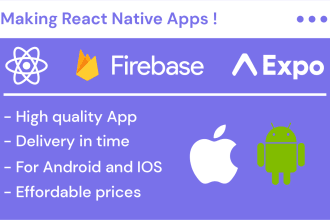 make or your react native and firebase mobile apps ready