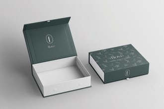 do minimalist mailer box, rigid box packaging design