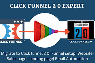 design a sale funnel in click funnel, click funnel landing page