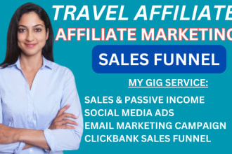 boost sales on travel affiliate website for passive income