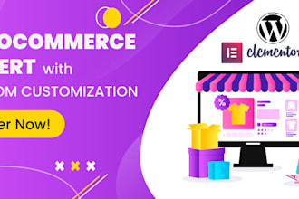 create an ecommerce website design with woocommerce