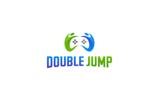 looking playful video game logo