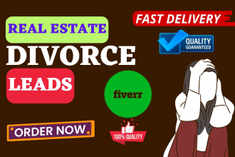 generate real estate divorce leads for wholesalers