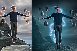do adobe photoshop editing and photo manipulation