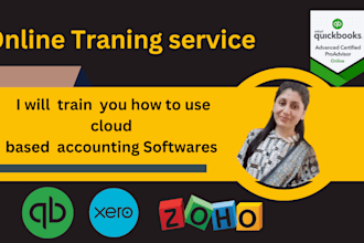 provide online training on quickbooks and xero for small businesses