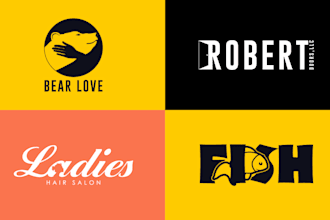 design minimalist negative space logo
