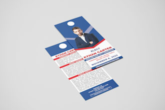 design eye catching political flyers, posters, banners